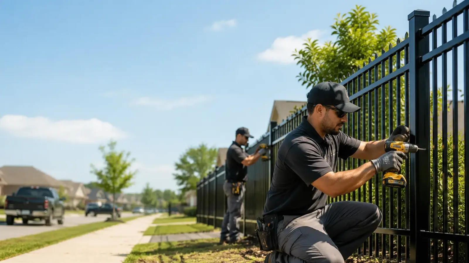 Metal Fence Installation in Murray, UT
